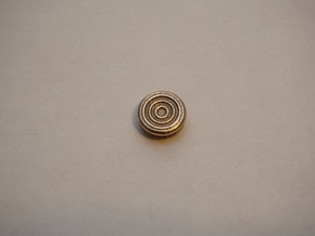 3DStick+ Metal (3DS Circle Pad) in Polished Bronzed Silver Steel