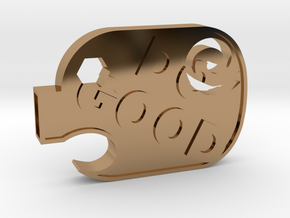 DoGood Pig in Polished Brass
