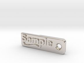 Material Sample - Sample Stand (ALL MATERIALS) in Platinum