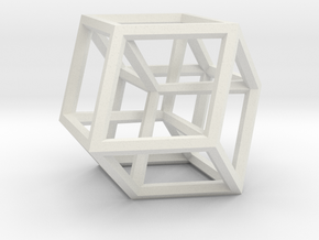 Hypercube B in Basic Nylon Plastic