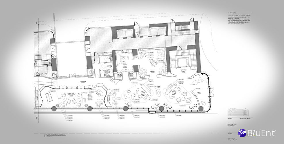 Interior Construction Drawing Portfolio