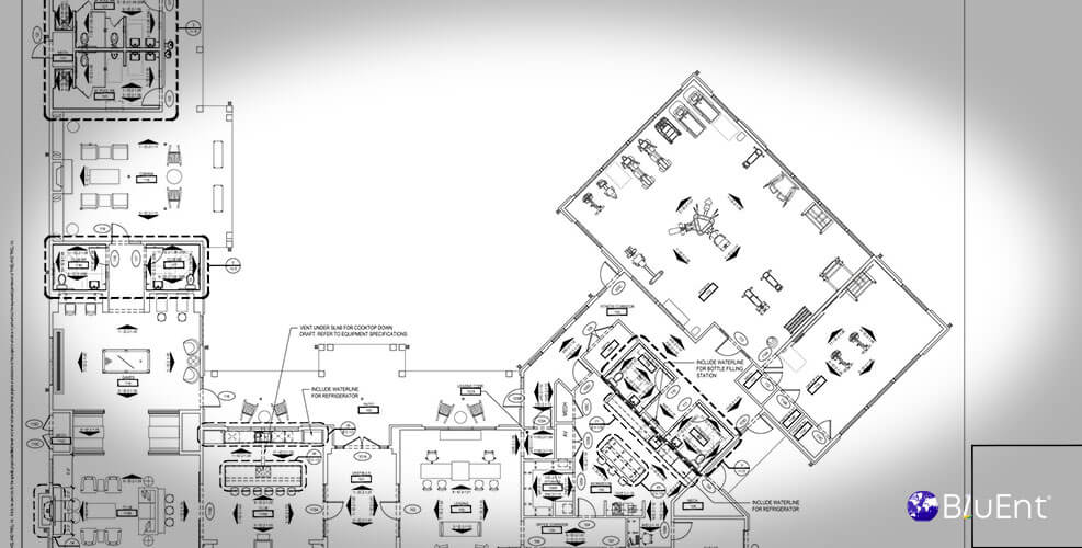 Interior Construction Drawing Portfolio